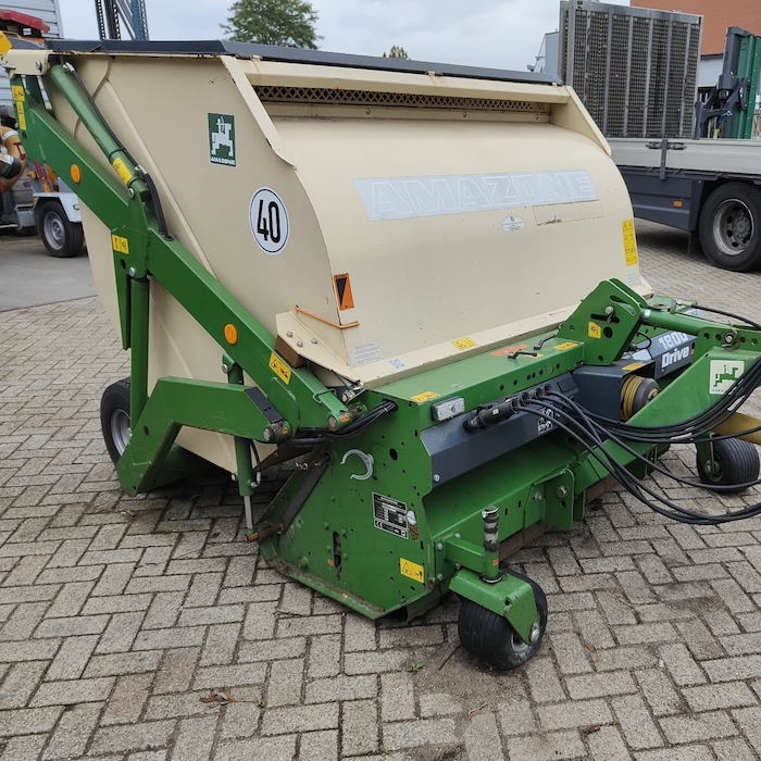 amazone maaier met opvang ghs 1800 drive