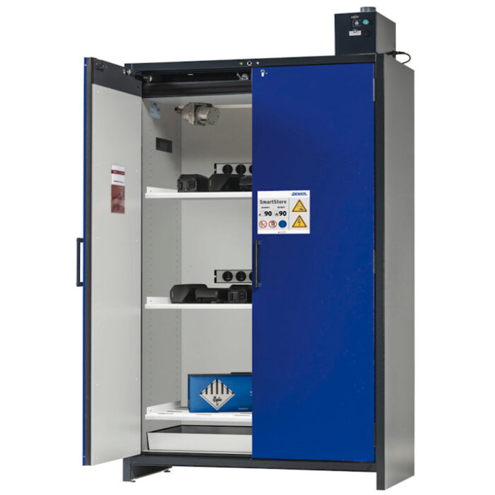 asecos veiligheidskast accu, batterij opslag ionpro90 5 (kopie)