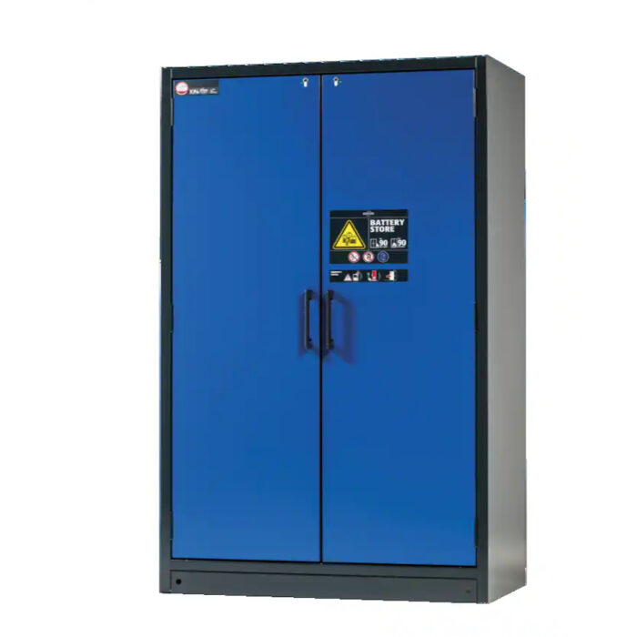 asecos veiligheidskast accu, batterij opslag ionpro90 5