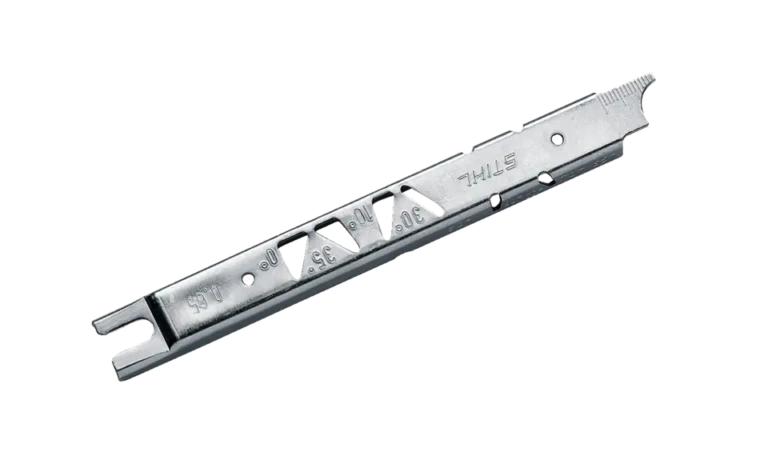 vijlkaliber, voor 1/4" p ketting