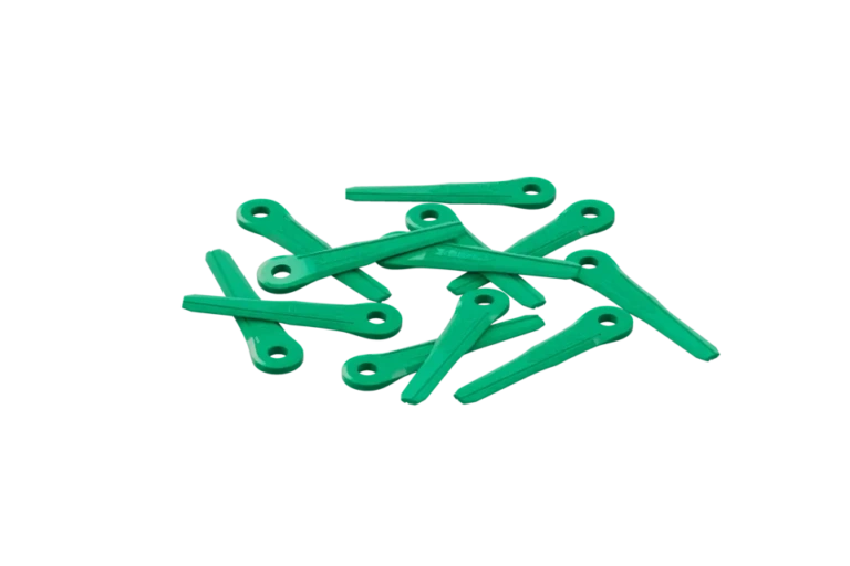 set kunststofmessen, voor polycut 6 2 en 18 2, groen