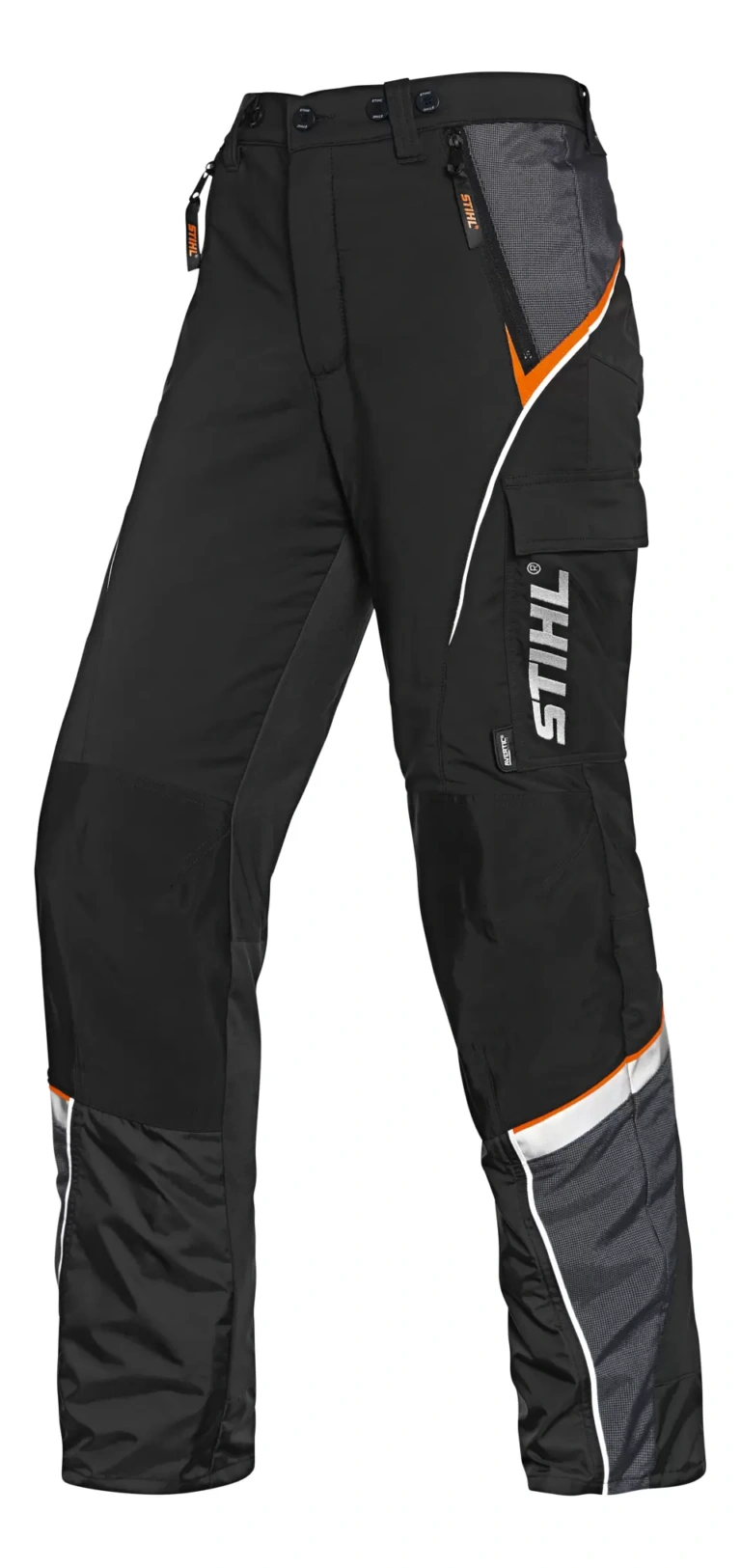 broek met tailleband, advance x light, maat s, zwart