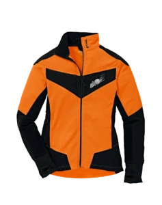 Fleecejack, DYNAMIC, maat XL, fluo-oranje
