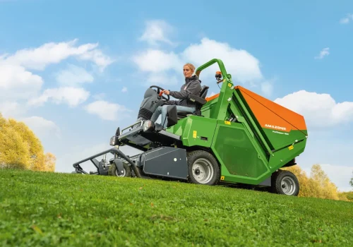amazone maaier met opvang profihopper bonenkamp ijsselstein noord holland