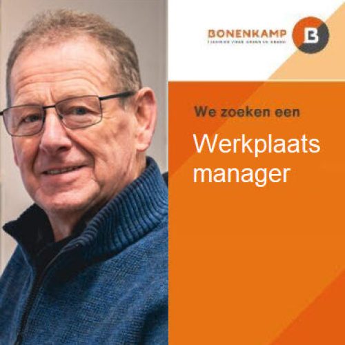 vacature- Manager werkplaats